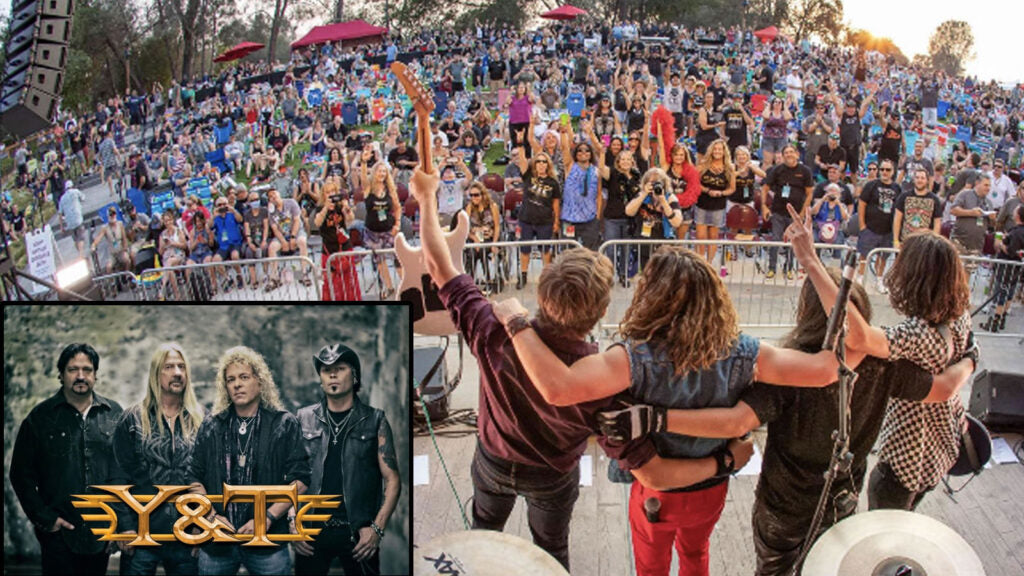 RED VOODOO OPENS FOR ROCK LEGENDS Y&T