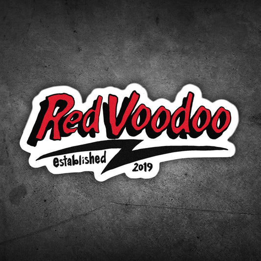 RED VOODOO EST. Sticker